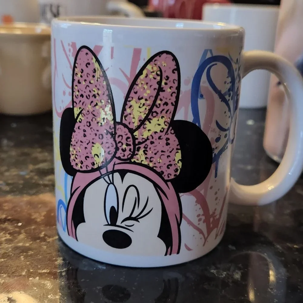 ❣️Disney Minnie Mouse Modern Art Ceramic Mug